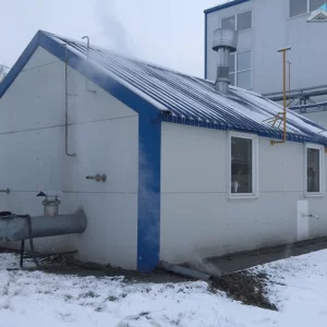 Здание паро-водогрейной котельной